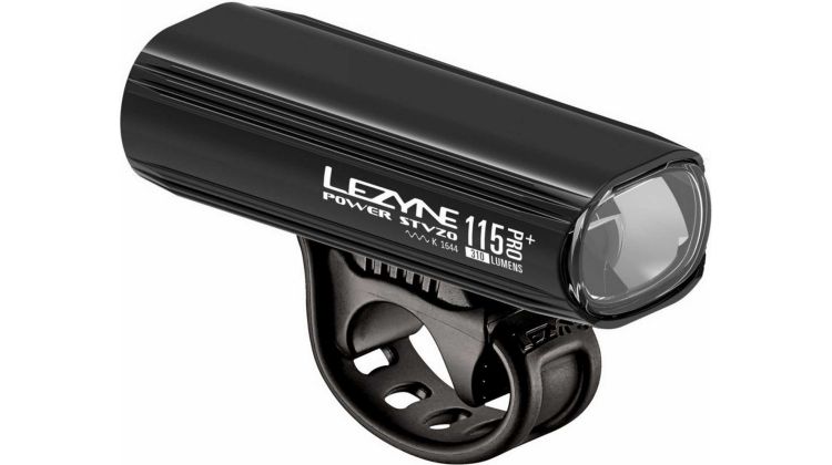 Lezyne LED Power Pro+ 115 StVZO Vorderlicht schwarz-glänzend weißes Licht, Y13