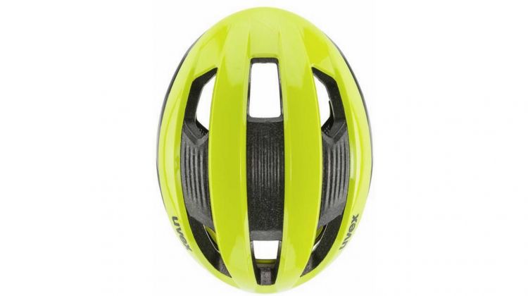 Uvex Rise CC Rennrad-Helm neon yellow-black