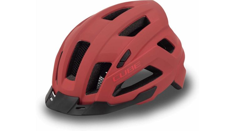 CUBE Helm CINITY red