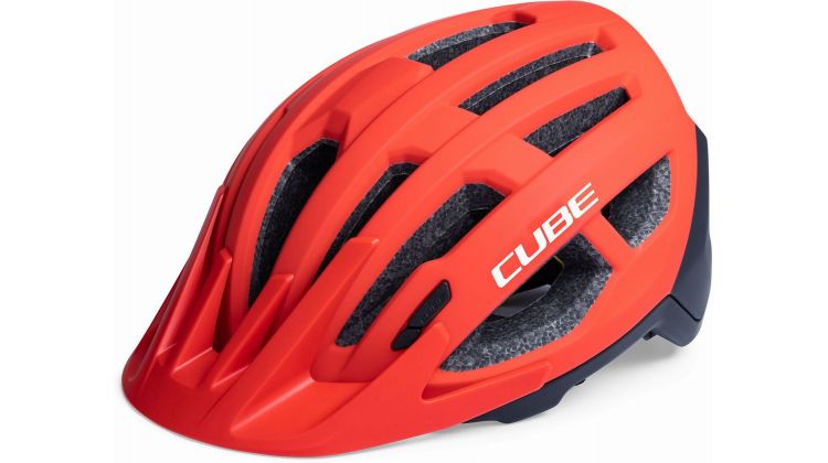 Cube Offpath Mips MTB-Helm red