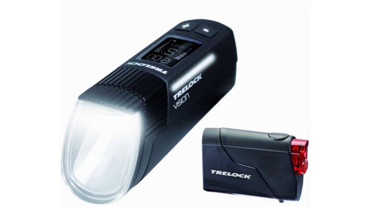 Trelock LS 760 I-GO VISION + LS 720 Set LED (Frontscheinwerfer + Rücklicht)