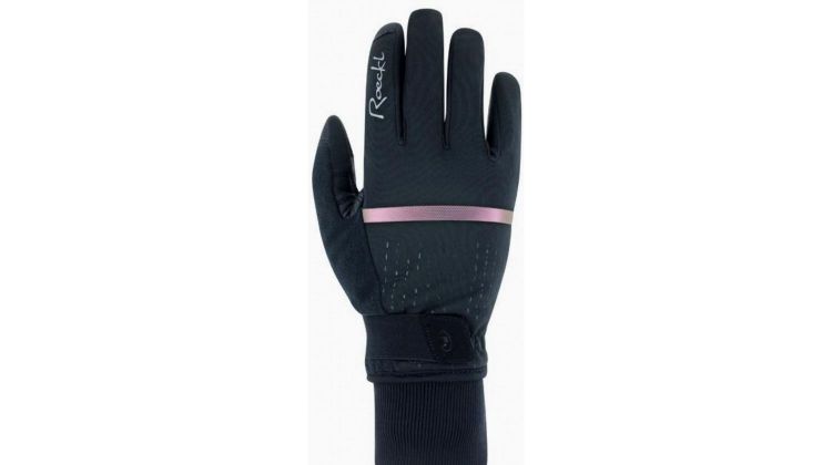 Roeckl Watou Handschuhe lang black/cameleon pink
