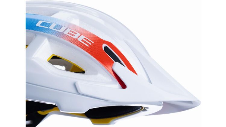 Cube Offpath Teamline Mips MTB-Helm white