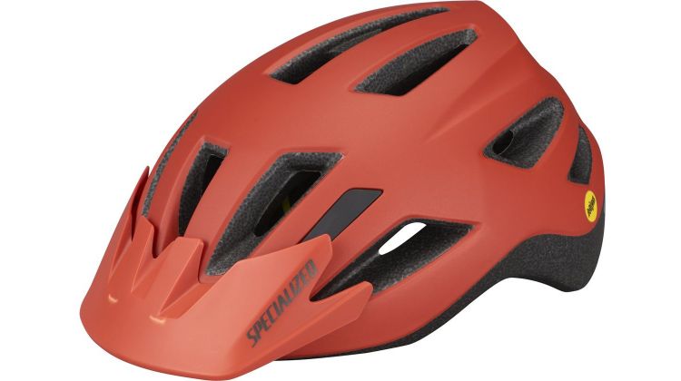 Specialized Shuffle Youth LED Mips Helm satin redwood 52-57 cm