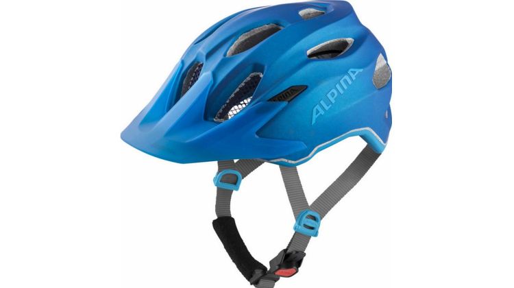 Alpina Carapax Junior Flash Kinder-Helm true-blue matt 51-56 cm