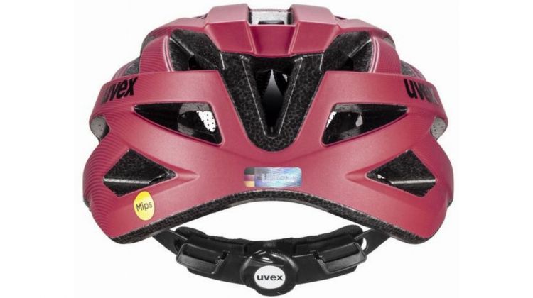 Uvex I-VO CC MIPS Helm black-red matt