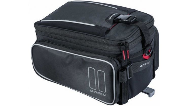 Basil Sport Design Trunkbag MIK Gepäckträgertasche 7-12 L schwarz