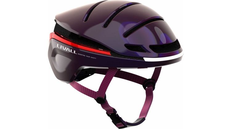 Livall EVO21 Helm + BR 80 Fernbedienung violett