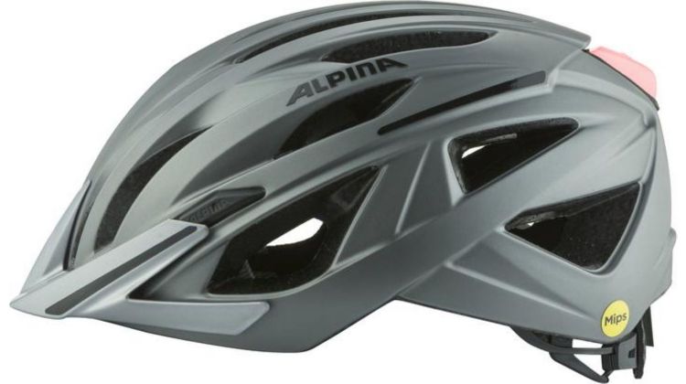 Alpina Gent Mips Helm dark-silver matt