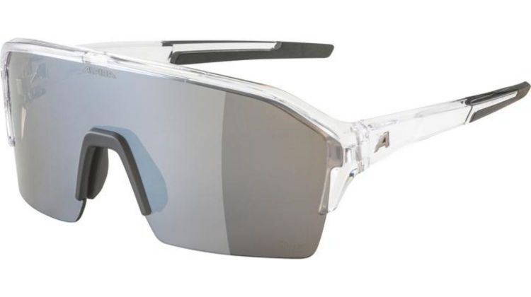 Alpina Ram HR Q-Lite Sportbrille transparent/mirror silver one size
