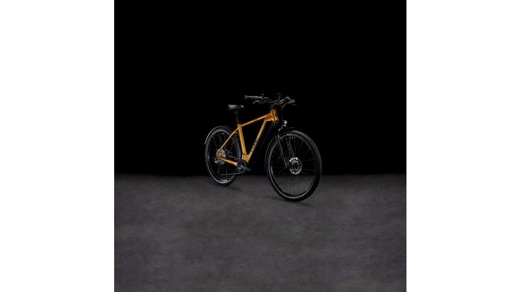 Cube Nuride Hybrid EXC 750 Wh Allroad E-Bike Diamant 28 caramel´n´black
