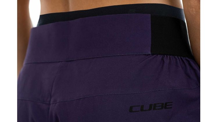 Cube ATX WS Baggy Shorts Cmpt inkl. Innenhose violet