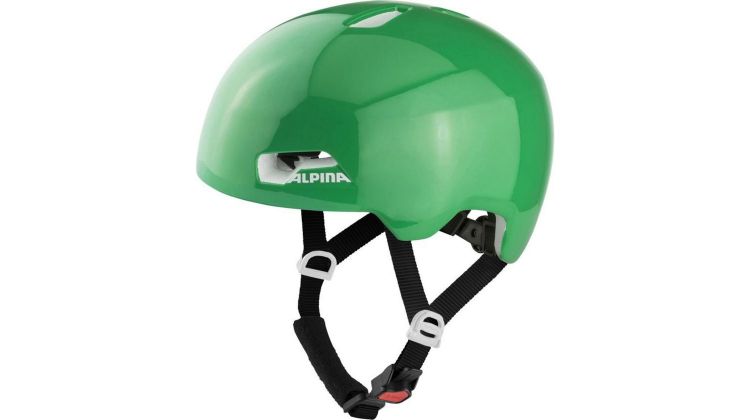 Alpina Hackney Kinder-Helm green gloss