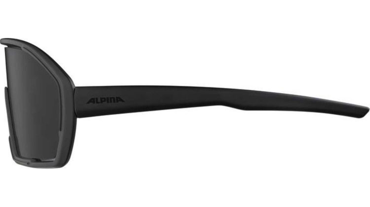 Alpina Bonfire Sportbrille all black matt/smoke