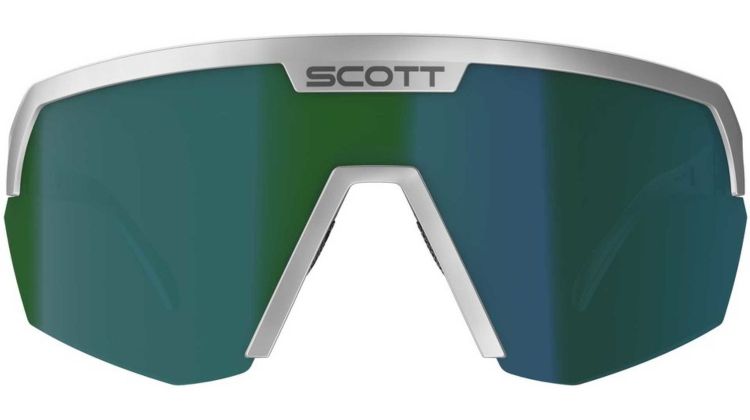 Scott Sport Shield Supersonic Edt. Sonnenbrille silver/green chrome