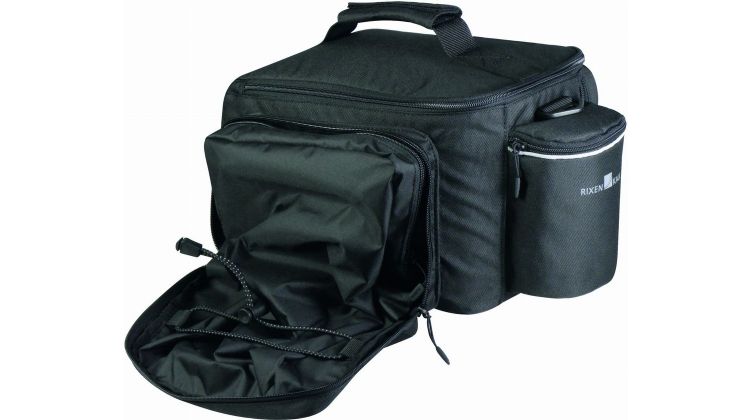 KLICKfix Rackpack Sport Plus für Racktime Gepäckträgertasche schwarz 12 - 18 L