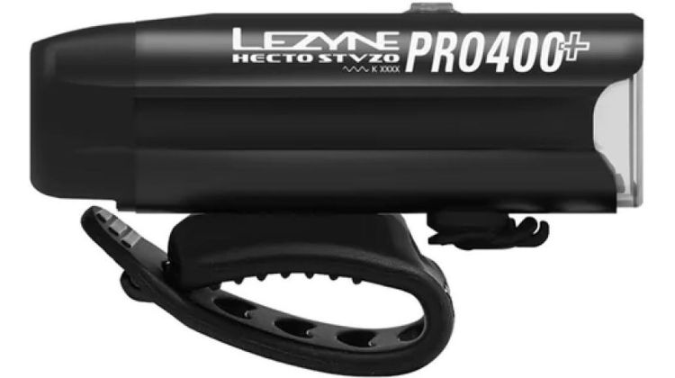 Lezyne Hecto Drive Pro 400+ StVZO Frontscheinwerfer satin schwarz
