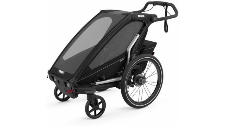 Thule Chariot Sport 1 Fahrradanhänger für ein Kind midnight black