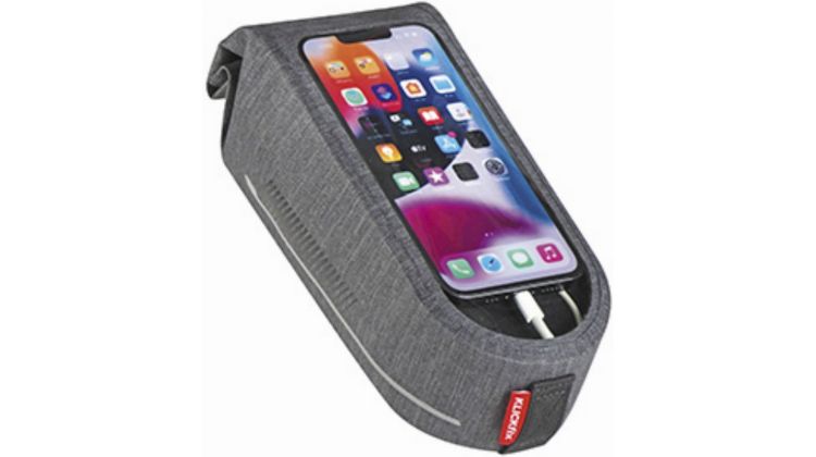 KLICKfix Phone Waterproof Rahmentasche grau/schwarz 1 L