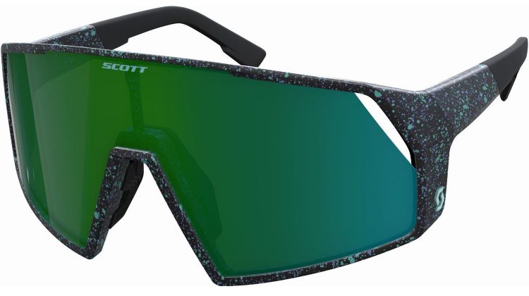 Scott Pro Shield Sonnenbrille terrazzo black/green chrome