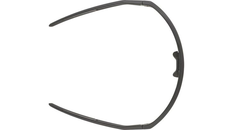 Alpina Sonic HR Q-Lite Sportbrille black matt/mirror red one size