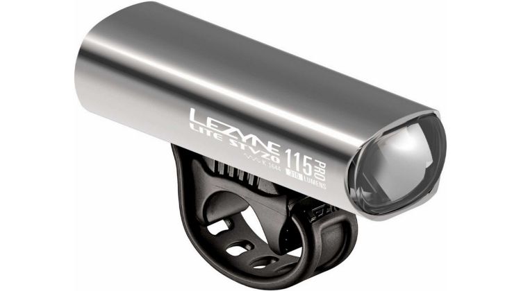 Lezyne LED Lite Drive Pro 115 StVZO Vorderlicht silber-glänzend weißes Licht, Y13