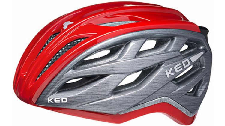 KED Xant Helm Red Grey
