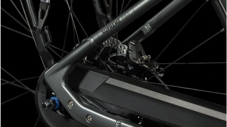 Cube Supreme Hybrid Pro 500 Wh E-Bike Easy Entry flashgrey´n´black