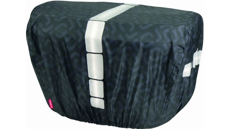 KLICKfix Regenhülle mit Reflektor für Reisenthel Carrybag GT schwarz 29 cm x 34 cm x 42 cm