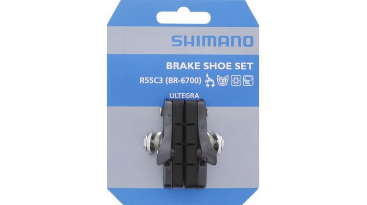 Shimano Ultegra BR-6700 R55C3 Road Bremsschuhe silber
