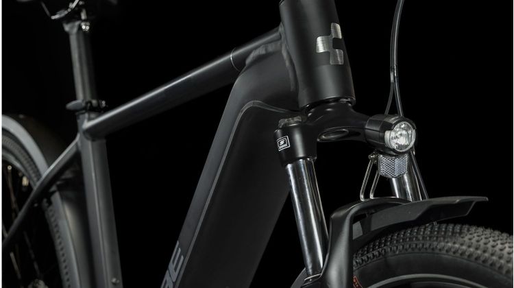 Cube Nuride Hybrid Pro 750 Wh Allroad E-Bike Diamant 28 black´n´metal