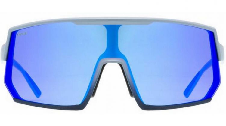 Uvex Sportstyle 235 Sportbrille rhino deep space matt/mirror blue