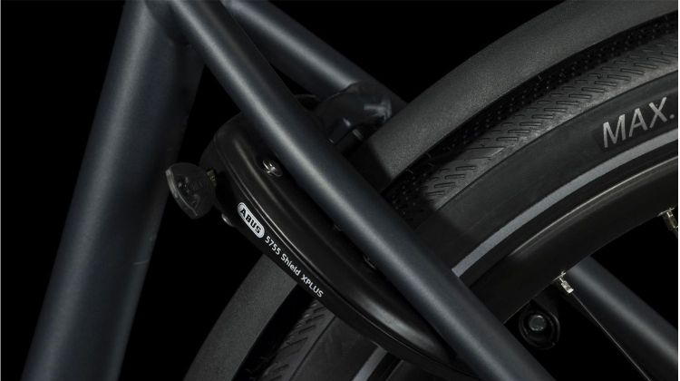 Cube Supreme Sport Hybrid Pro 500 Wh E-Bike Easy Entry 28 grey´n´grey
