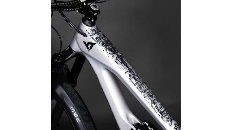 Unleazhed Bike Rahmenschutz 1 set empire black glossy XXL