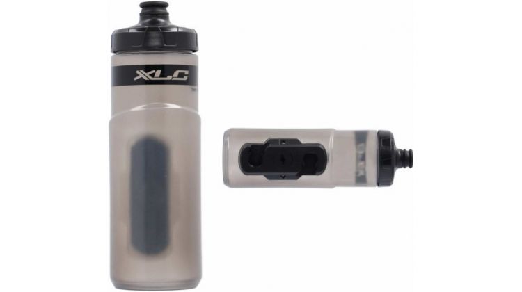 XLC Fidlock Trinkflasche WB-K16 600ml, mit Magnet flaschenseitig transparent
