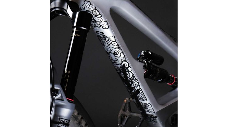 Unleazhed Bike Rahmenschutz 1 set empire black glossy XXL