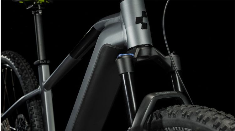 Cube Reaction Hybrid Pro 625 Wh E-Bike Hardtail Diamant flashgrey´n´green