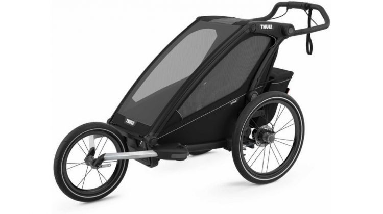 Thule Chariot Sport 1 Fahrradanhänger für ein Kind midnight black