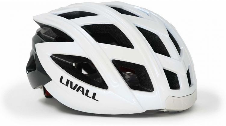 Livall BH60 SE NEO Helm + BR 80 Fernbedienung weiß L (55-61 cm)