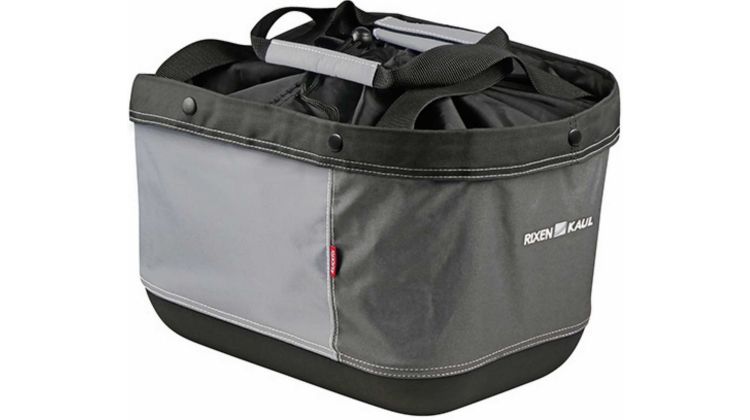 KLICKfix Shopper Alingo GT Gepäckträgertasche für Racktime grau