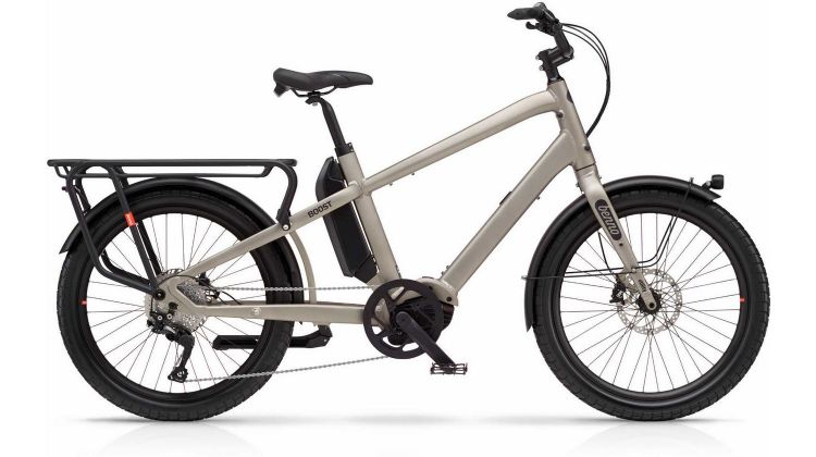 Benno Bikes Boost 10D CX 500 Wh E-Lastenrad Diamant 24 titanium gray one size