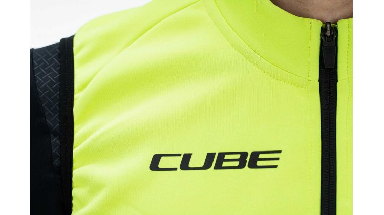 Cube Blackline Softshellweste Safety neon yellow