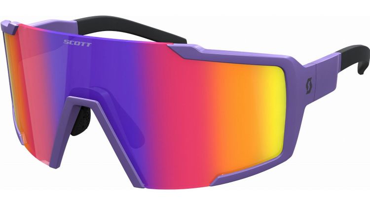 Scott Shield Compact Sonnenbrille ultra purple/teal chrome