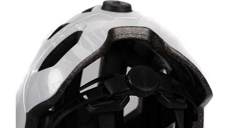 Cube Helm STEEP glossy white L/57-62 cm