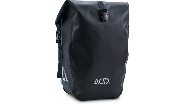Acid Gepäckträgertasche Travlr Pure black 15 L