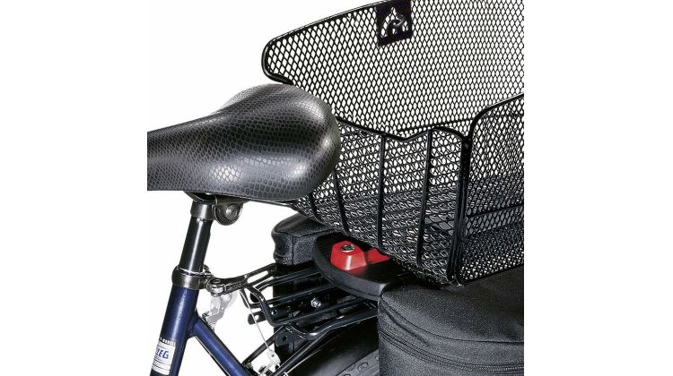 KLICKfix Citymax Hinterradkorb für GTA schwarz fein