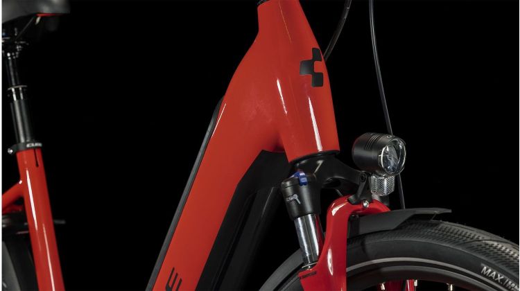 Cube Supreme Sport Hybrid Pro 625 Wh E-Bike Easy Entry red´n´black