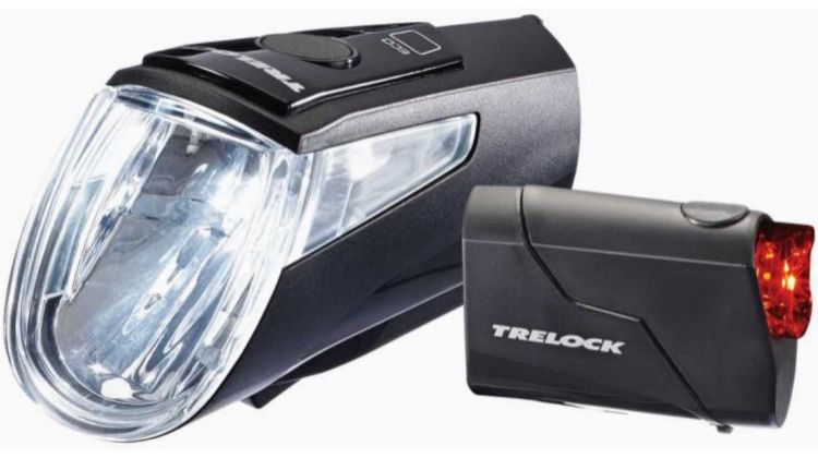 Trelock LS 460 I-GO® POWER 40/LS 720 REEGO® BLACK Lichtset
