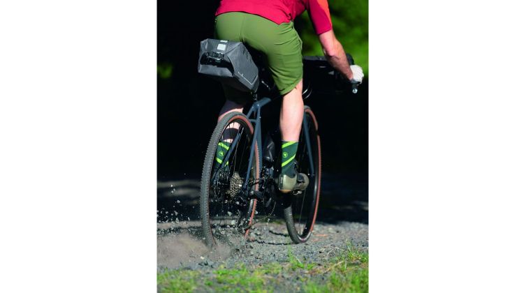 KLICKfix Bikepack X Waterproof Satteltasche grau 8 - 10 L