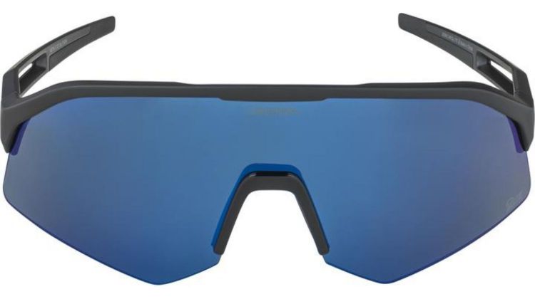 Alpina Sonic HR Q-Lite Sportbrille black matt/mirror blue one size